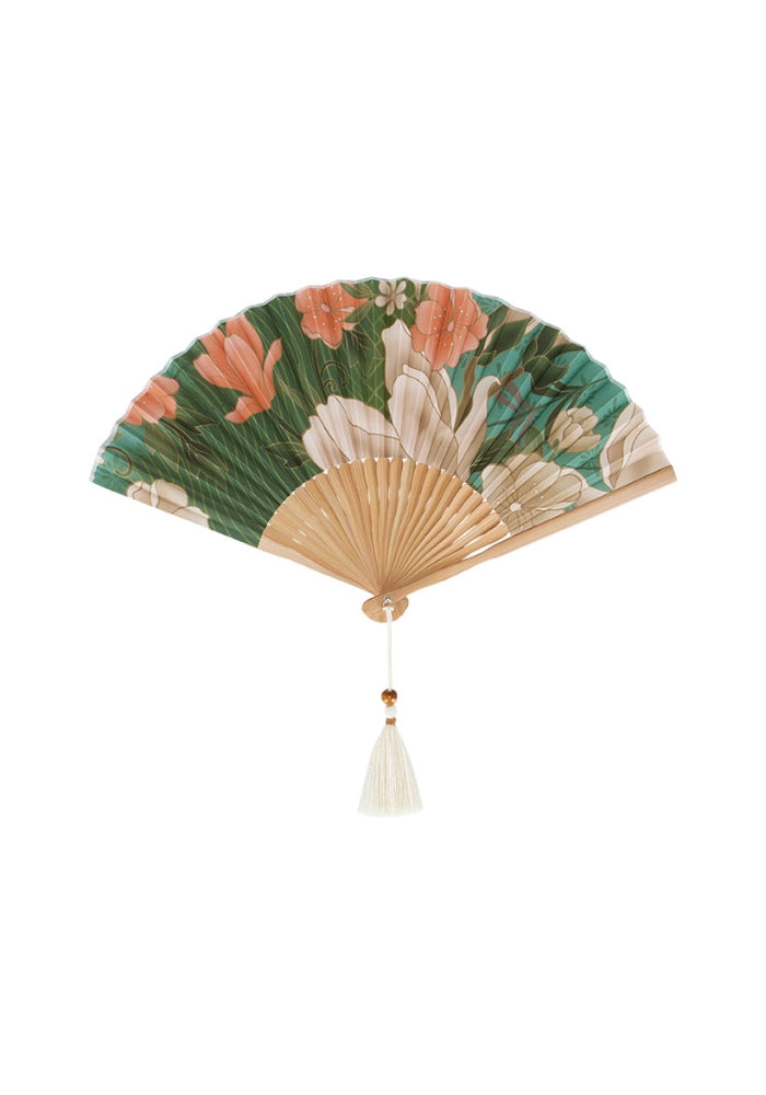 SPELL Floridian Handheld Fan - Sage
