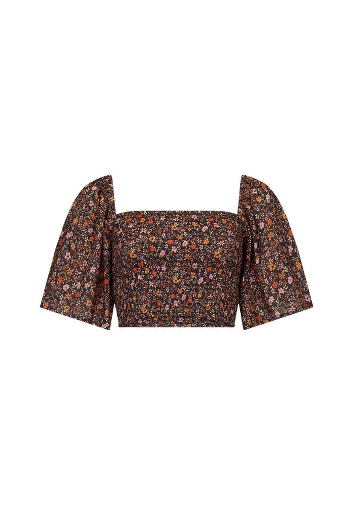 SPELL Love Jetty Shirred Top - Balmy Nights