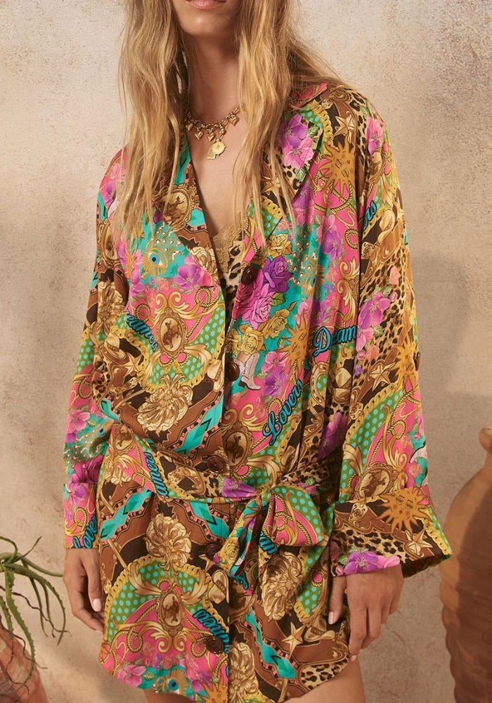 SPELL Lovers & Dreamers Blazer Dress - Cosmos Pink