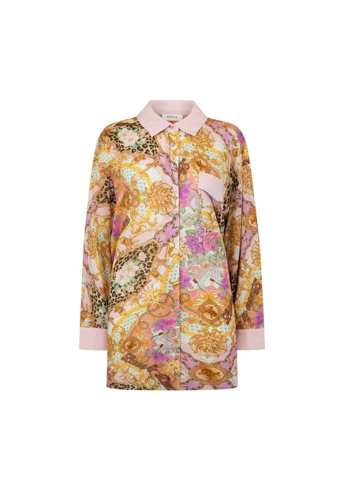 SPELL Lovers & Dreamers Shirt - Champagne Peach