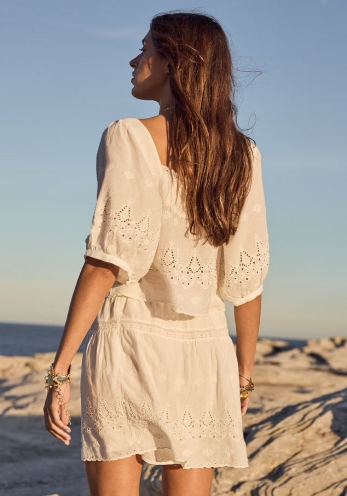 SPELL Maiden Lace Blouse