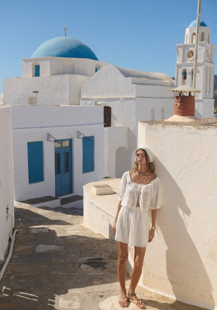 SPELL Maiden Lace Blouse