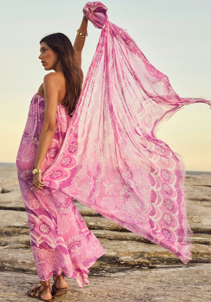 SPELL  Mermaid Cove Travel Scarf