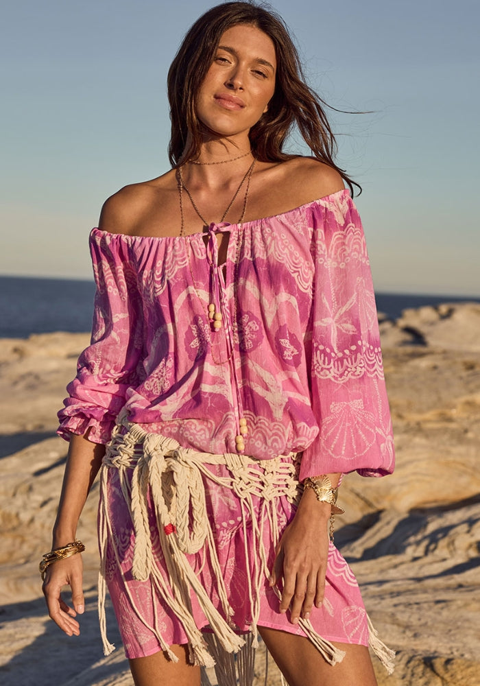 SPELL Mermaid Cove Tunic Dress