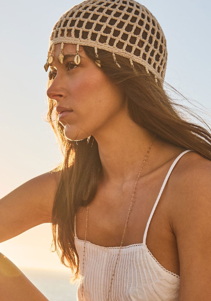 SPELL Paradise Crochet Cap