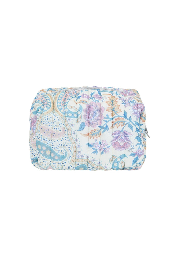 SPELL Renew Quilted Medium Make Up Bag - Belladonna
