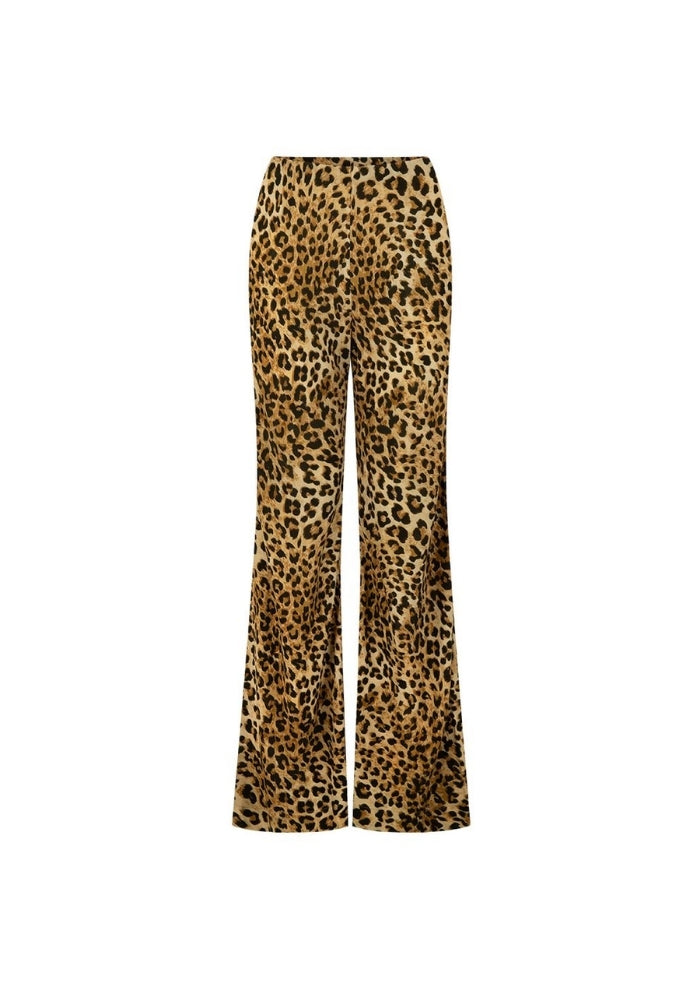 SPELL Samantha Bias Pant - Vintage Leopard