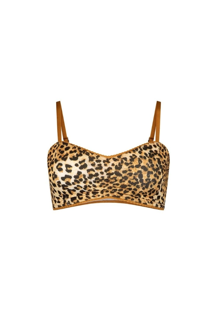 SPELL Samantha Bralette - Vintage Leopard