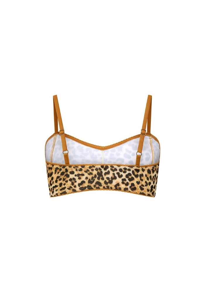 SPELL Samantha Bralette - Vintage Leopard