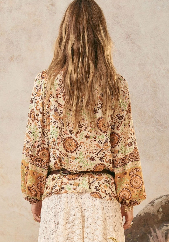 SPELL Sannah Blouse - Golden Ochre