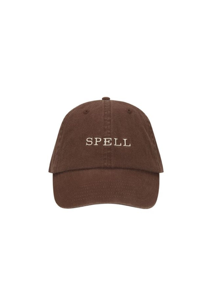 SPELL Embroidered Cap - Cacao