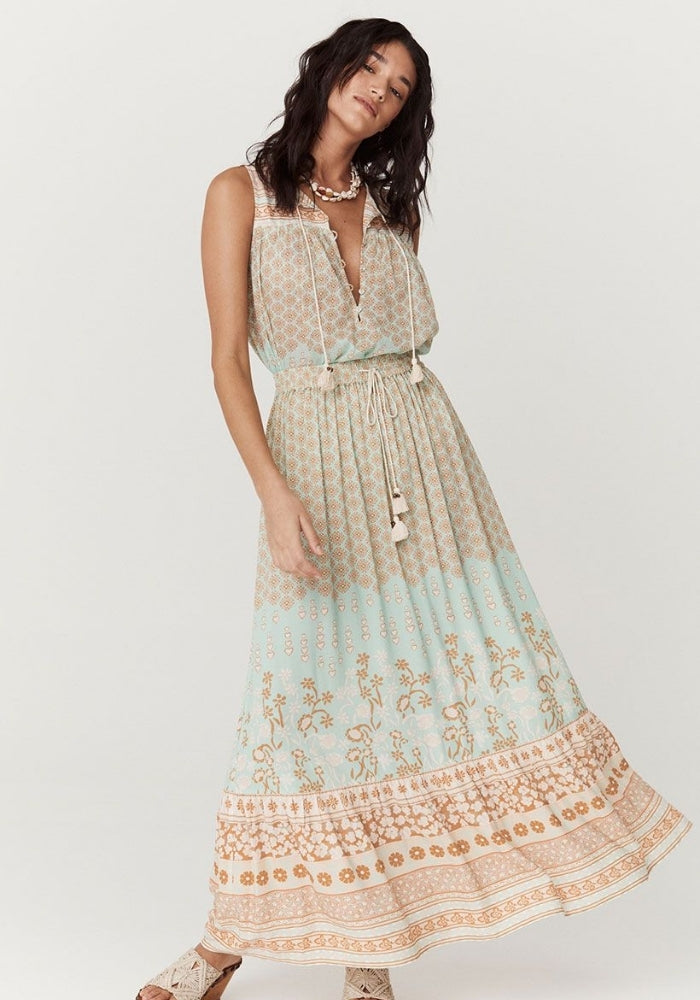 SPELL Sweet Nothings Maxi Skirt - Peppermint