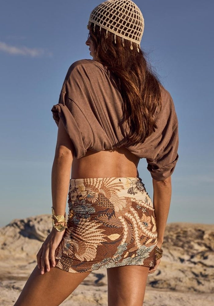 SPELL Volcano Goddess Mini Skirt