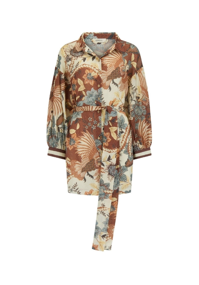 Volcano Goddess Shirt Dress