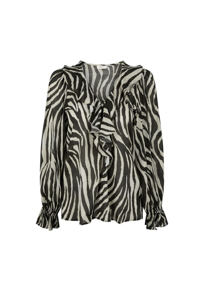 SPELL Zevra Blouse - Washed Charcoal