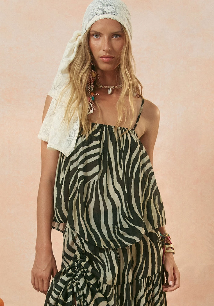SPELL Zevra Cami - Washed Charcoal