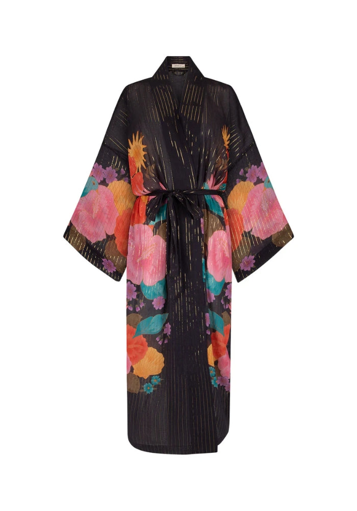 SPELL Beach Bar Robe - After Dark
