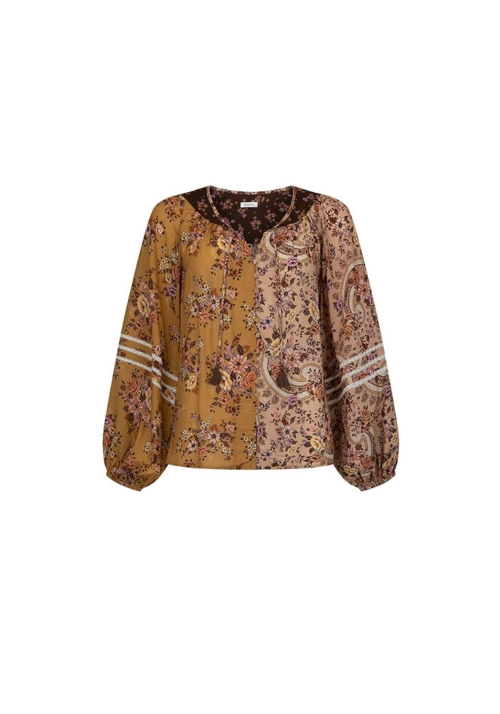SPELL Melody Blouse - Wood Stock