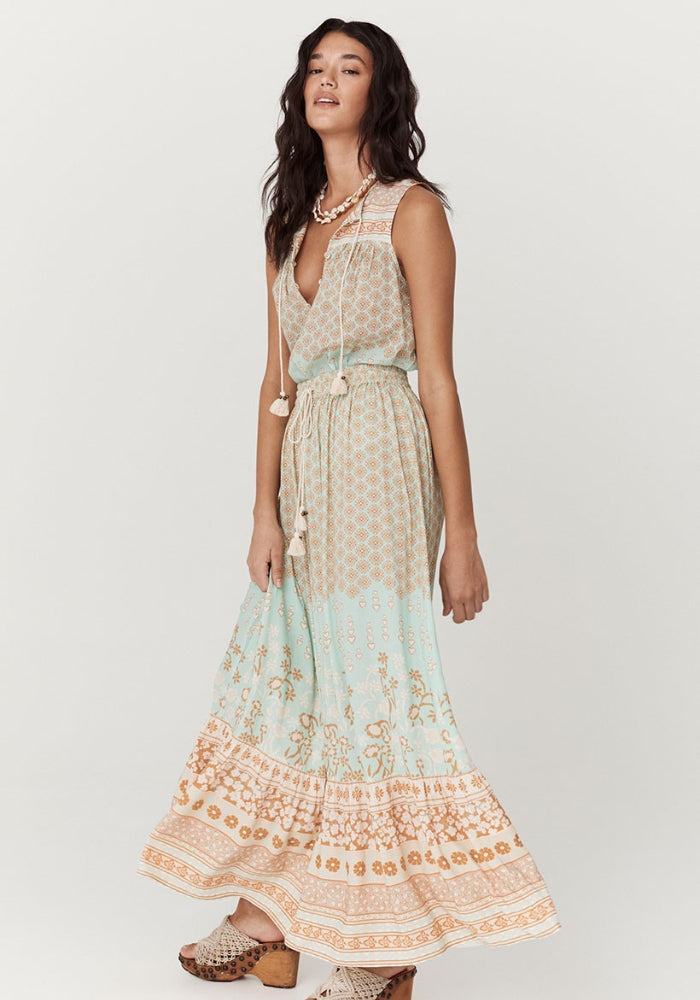 SPELL Sweet Nothings Maxi Skirt - Peppermint