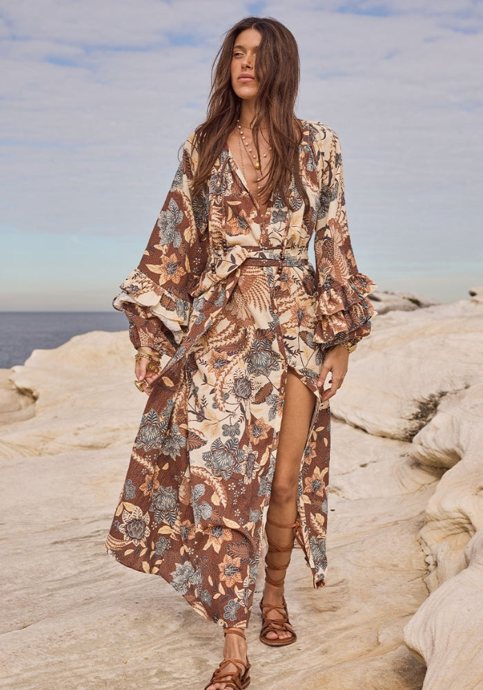 SPELL Volcano Goddess Gown