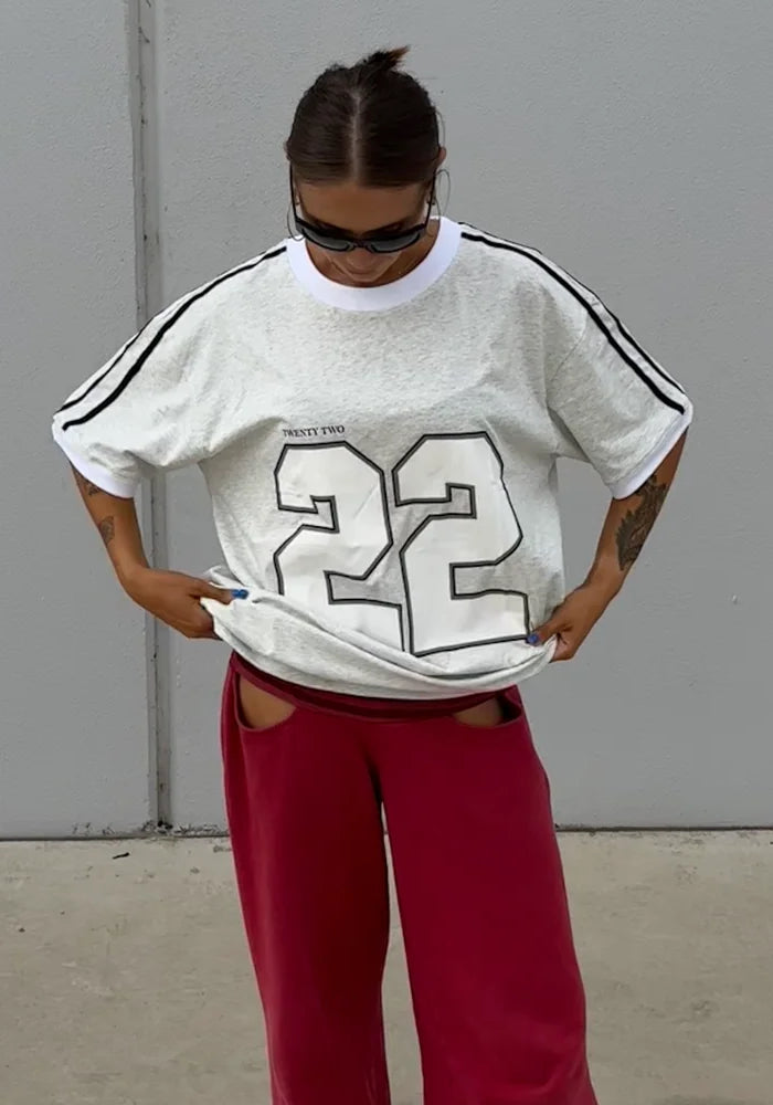 Twenty Two Tee - Grey