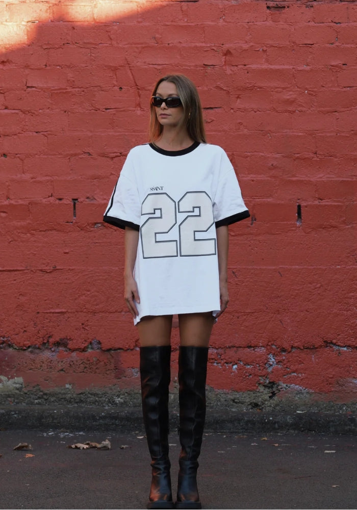 SSAINT Twenty Two Tee  - White