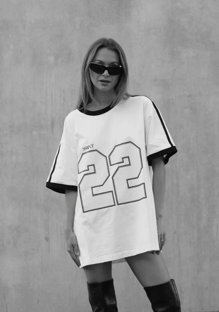SSAINT Twenty Two Tee  - White