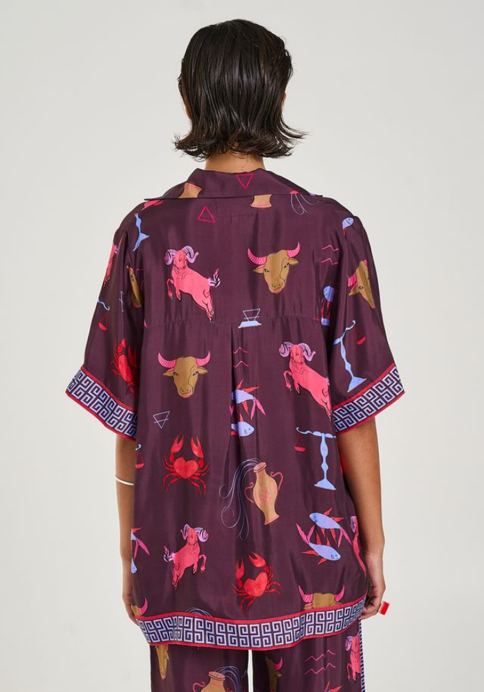 SUMMI SUMMI  Button Up Shirt - Zodiac