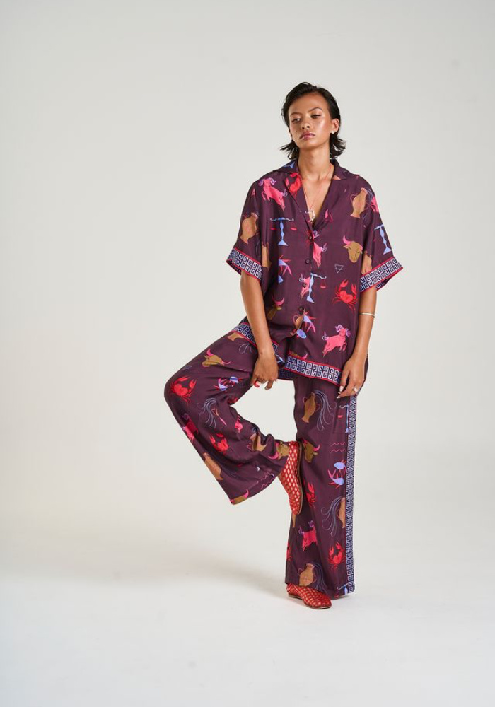 SUMMI SUMMI  Button Up Shirt - Zodiac