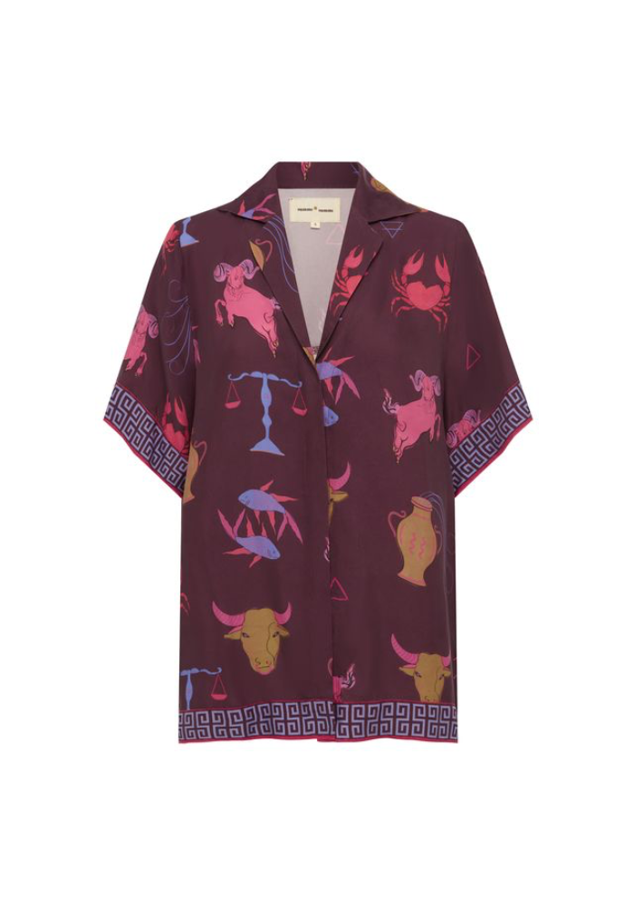 SUMMI SUMMI  Button Up Shirt - Zodiac