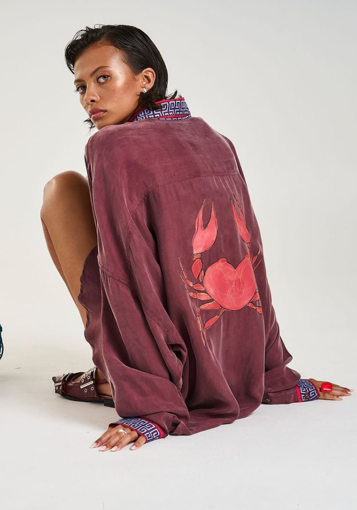 SUMMI SUMMI  LS Oversized Shirt - Zodiac