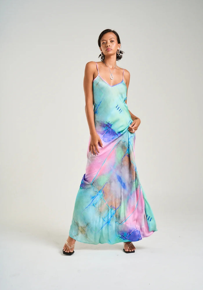 SUMMI SUMMI Siren Maxi Dress - H20