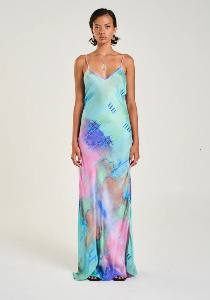 SUMMI SUMMI Siren Maxi Dress - H20