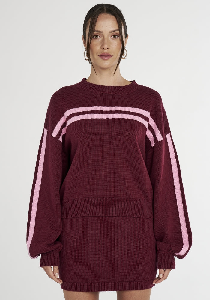SUMMI SUMMI  Summi Sweater - Plum