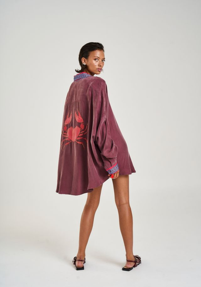 SUMMI SUMMI  LS Oversized Shirt - Zodiac