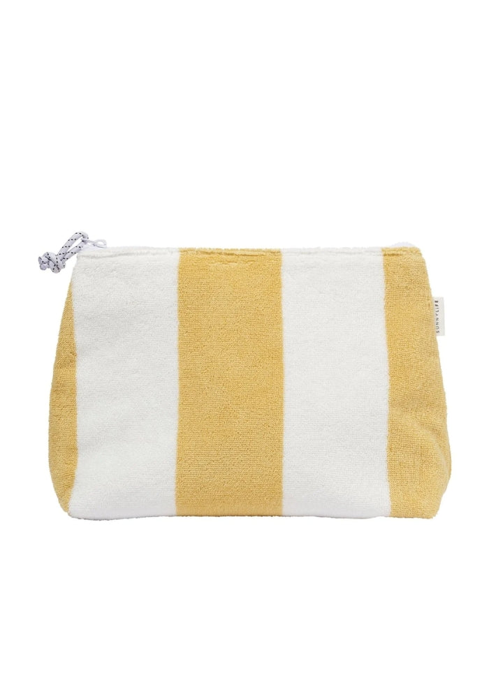 Terry Beach Pouch - Butternut