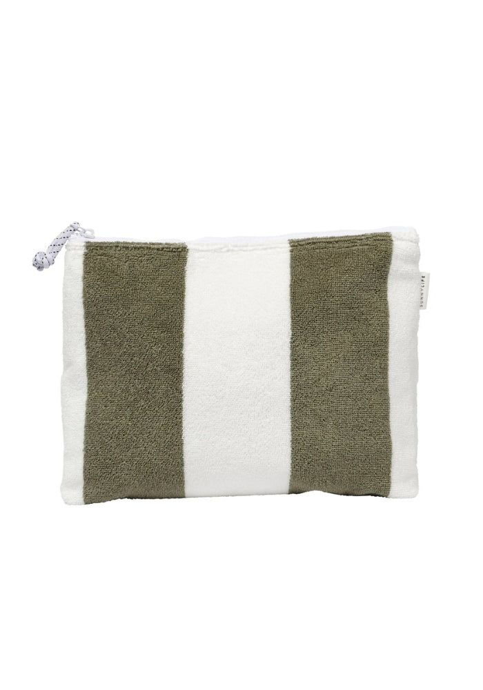 SUNNYLIFE Terry Beach Pouch - Olive