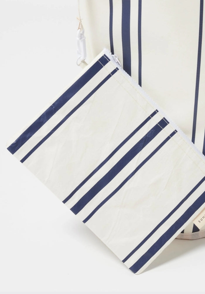 SUNNY LIFE Carryall Beach Bag - The Resort Coastal Blue