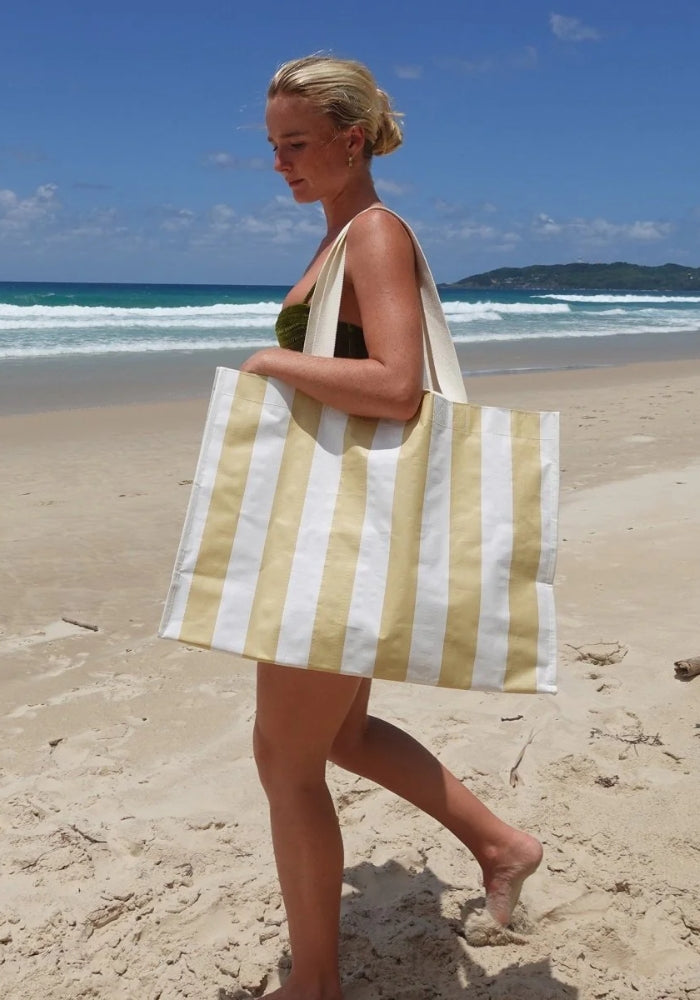 Carryall Beach Bag  - Butternut