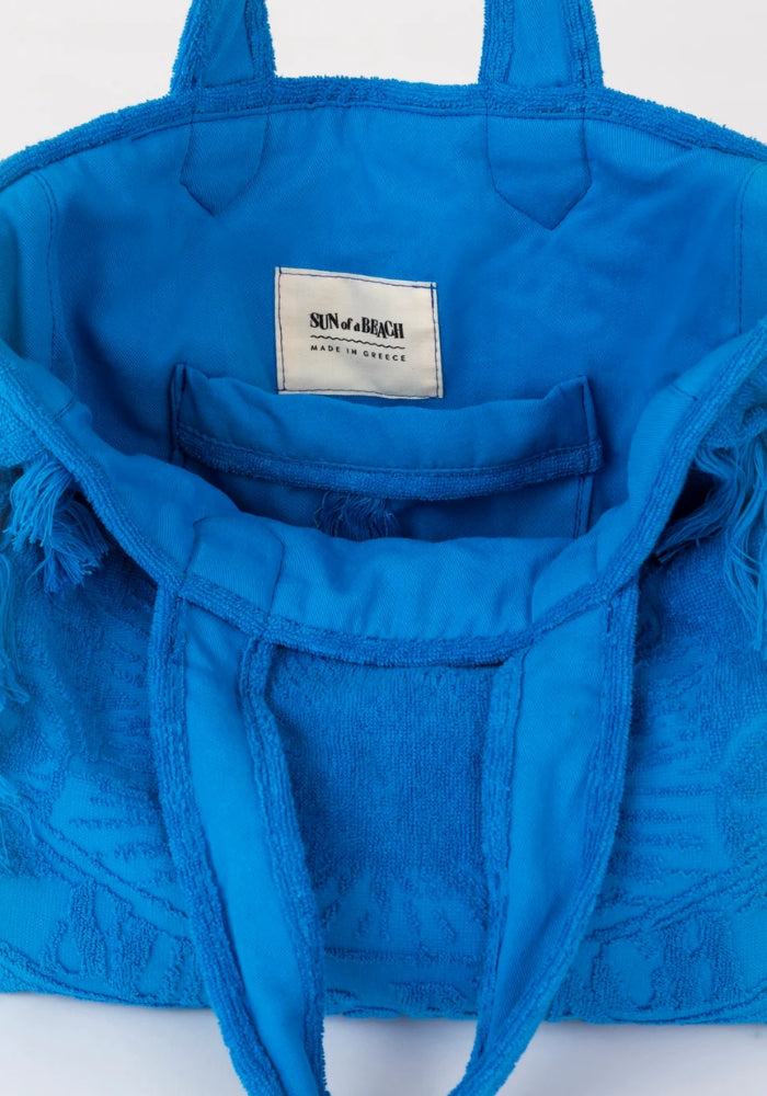 SUN OF THE BEACH Cousteau Mini Terry Tote Bag