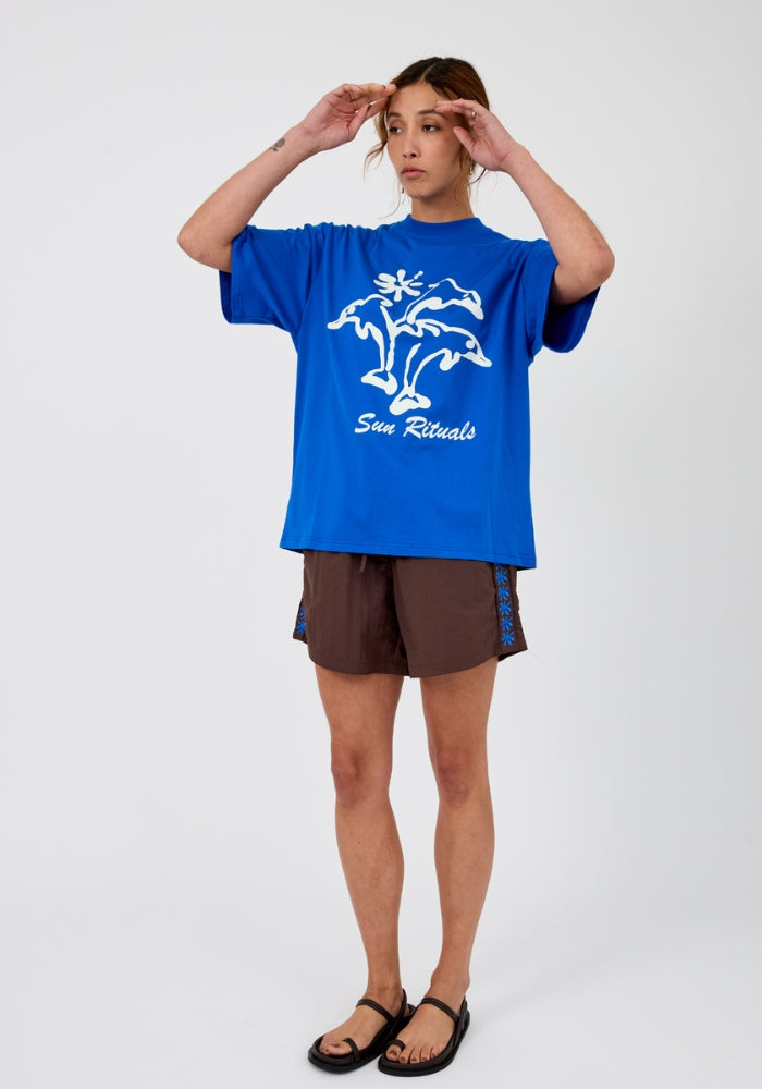 Dolphin Dream Tee - Sea