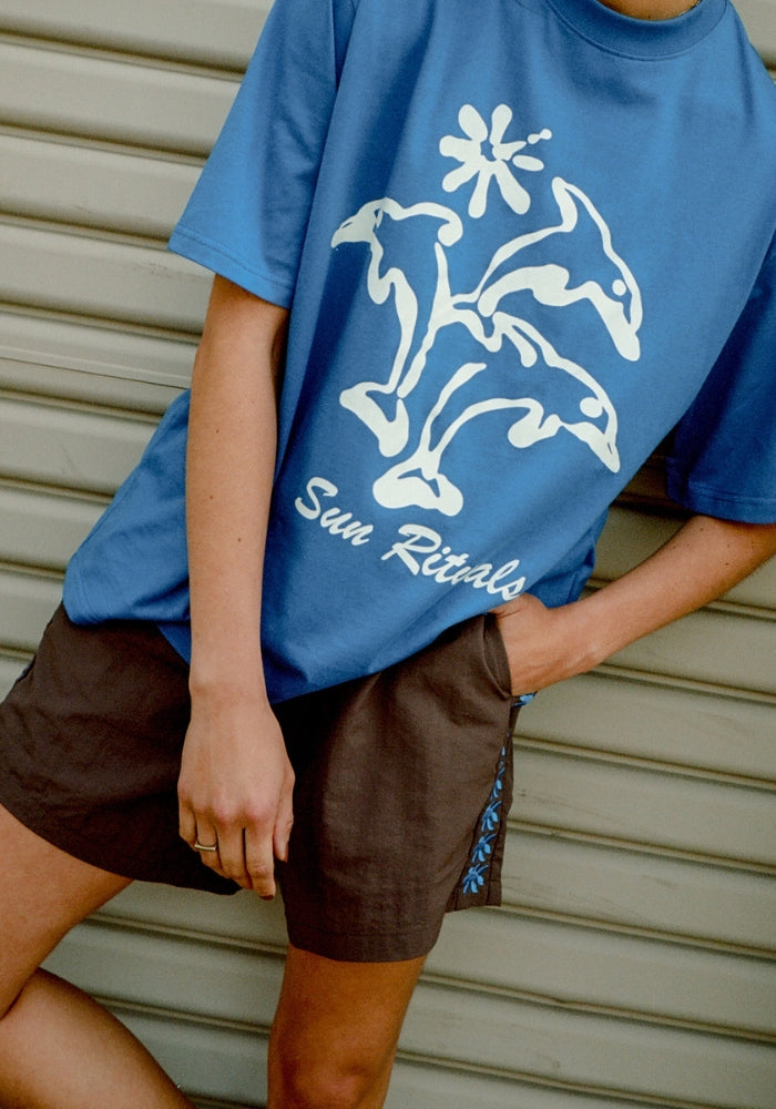 Dolphin Dream Tee - Sea