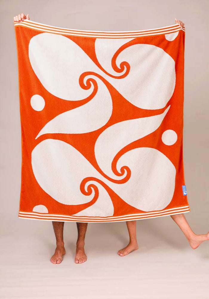 Sun Rituals  Florence Towel - Burnt Orange