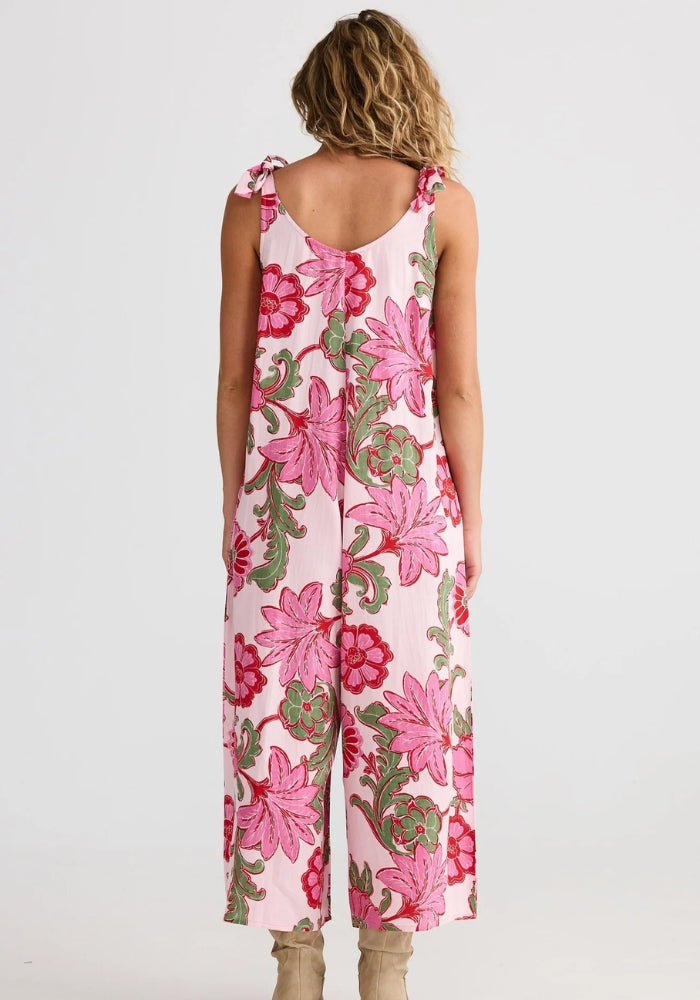 TALISMAN Temple Jumpsuit - Pink Ibiza