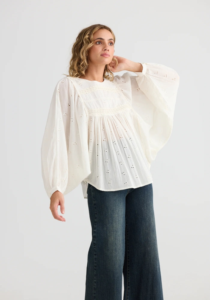 TALISMAN Tinker Top - Off White
