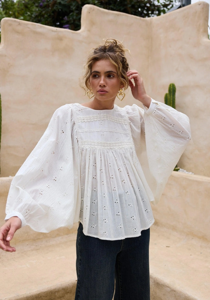 TALISMAN Tinker Top - Off White