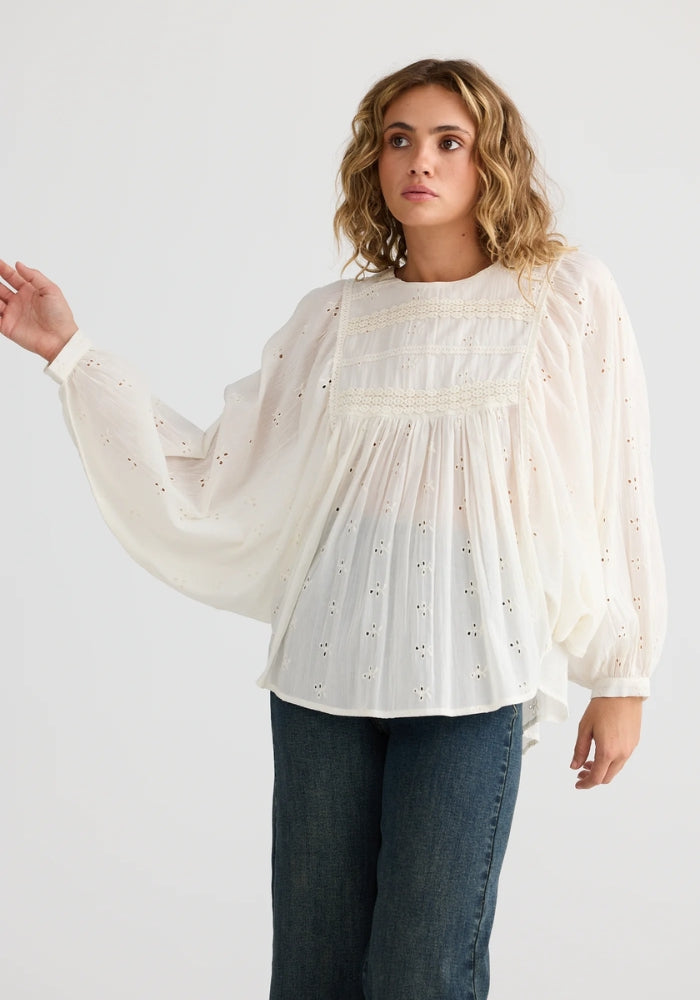 TALISMAN Tinker Top - Off White