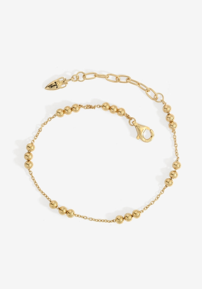 TEMPLE OF THE SUN Alba Station Bracelet Gold