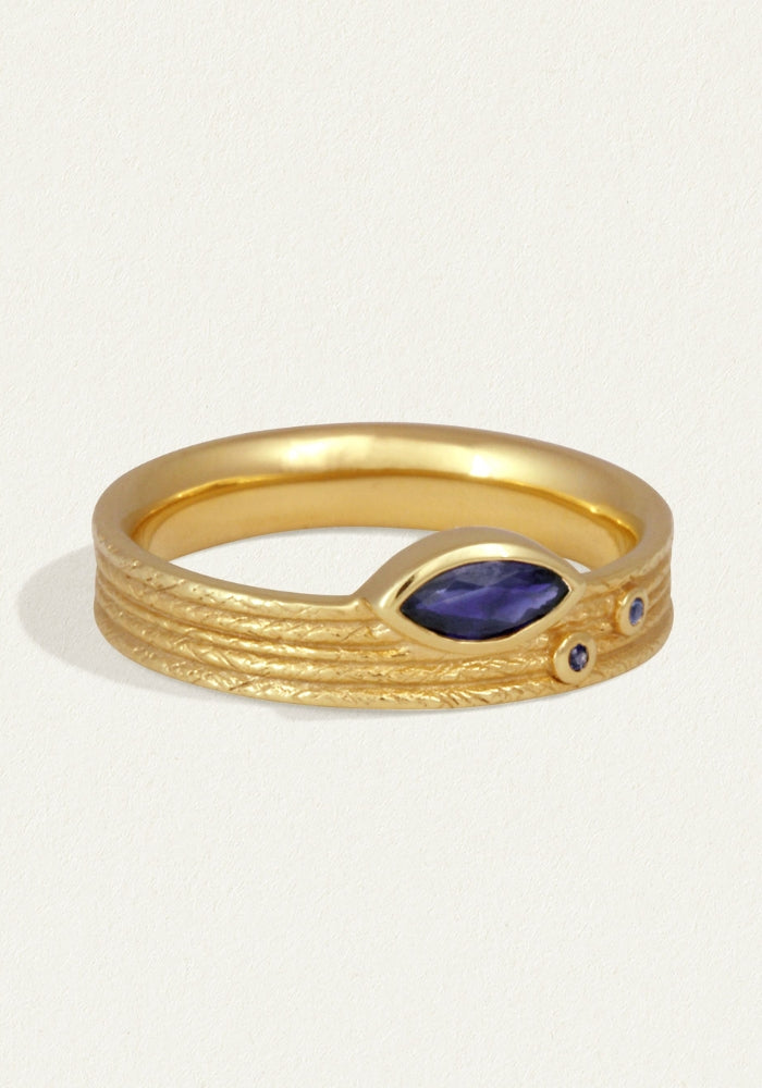 TEMPLE OF THE SUN Alessandra Ring Gold
