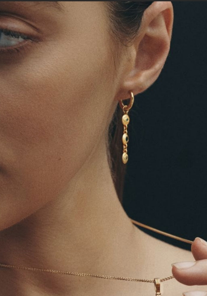 TEMPLE OF THE SUN Blessing Earrings Gold